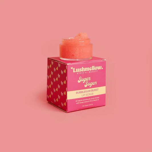 Lushmellow Bubblegum Brust Lip Scrub