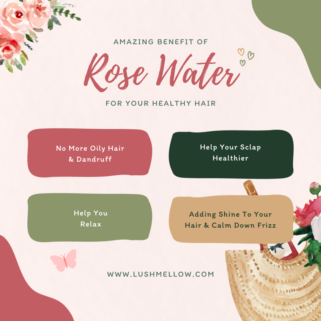 Lushmellow Rose Water