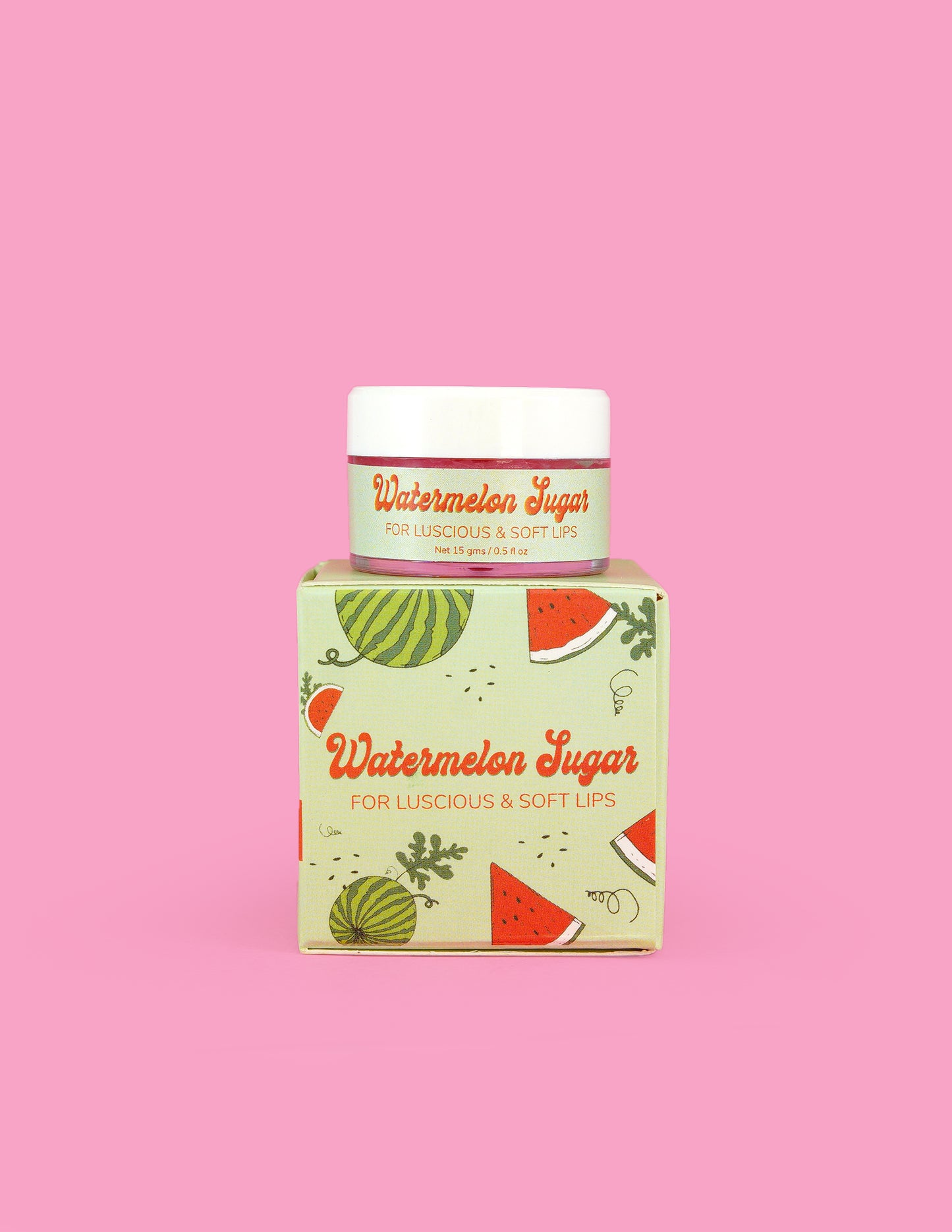 Lushmellow Watermelon Sugar Lip Scrub