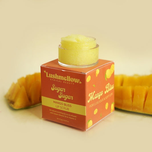 Lushmellow Mango Bliss Lip Scrub