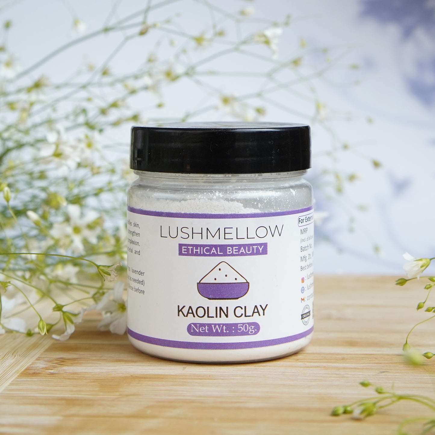 Lushmellow Kaolin Clay