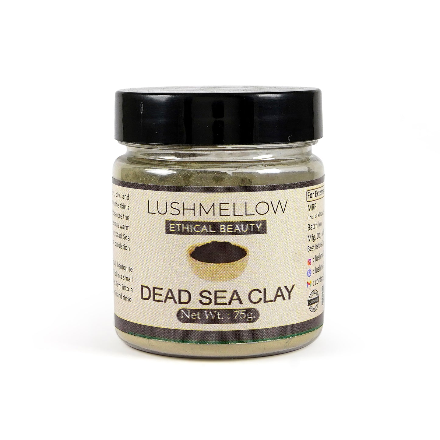 Lushmellow Dead Sea Clay